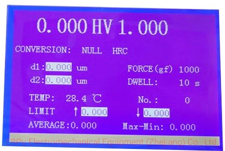 Digital Macro Vickers Hardness Testing Machine with Manual Turret Hv0.3 - Hv0.5